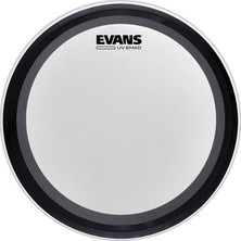 Evans BD18EMADUV Emad Uv1 Coated 18 Inç Bas Davul Derisi (Profesyonel) | Uv Kürlemeli Dayanıklı Kaplama, Ayarlanabilir Susturma ve Maksimum Rezonans Kontrolü