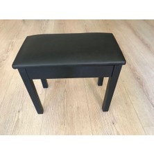 Cremonia Ptcbk Piyano Taburesi - 50 cm Siyah (Aksesuar) | Konforlu Yumuşak Minder, Dayanıklı Metal Ayak Yapısı ve Şık Mat Siyah Bitiş