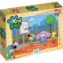 Renklime Kral Şakir Puzzle 100