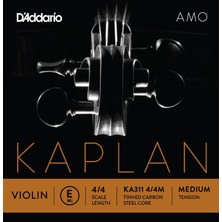 Daddario KA311 Keman Tek Tel | Kaplan Amo (Sol-G), 4/4