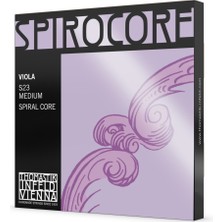 Thomastik S23 Spirocore Viyola Teli | Spiral Çelik Çekirdek Güçlü Ton