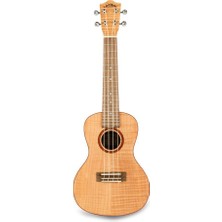Lanikai Fm-C Flame Maple Concert Ukulele | Alevli Akçaağaç Parlak ve Net Ses