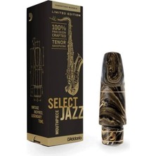 D'addario MKS-D6M-MB Tenor Saksafon Select Jazz Mermer Desenli (Marble) Ağızlık | Vintage Tını, D6 Açıklık