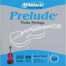 Daddario J910MM Viyola Tel Seti | Prelude, Medium Scale Medium