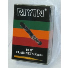 Cremonia Riyin Gkk1 Standart Bb Klarnet Kamışı No: 1.0 (Başlangıç) - 10'lu Paket | Si Bemol Klarnet Için Uygun Başlangıç ve Ekonomik Paket
