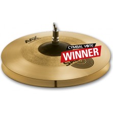 Sabian 214XFHN Aax Freq 14 Inç Hi-Hat Davul Zili (Profesyonel) | Işlenmemiş Göbek Tasarımı, Kuru Karakter ve Net Sopa Tanımı (Definition)