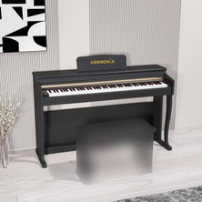 Cremonia 58808 Bk Dijital Piyano | 88 Tuşlu Ağırlıklı Klavye - Siyah