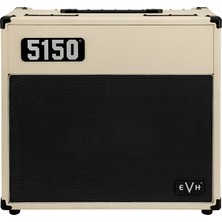 Evh 2257306410 5150 Iconic 15W 1X10 Kombo Elektro Gitar Amfisi (Fildişi) | 15 Watt Güç ve 10 Inç Hoparlör Ev ve Stüdyo Için Efsanevi Eddie Van Halen Tonları