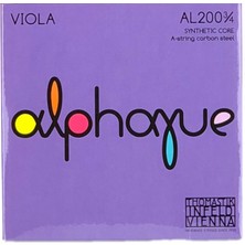 Thomastik AL200 3/4 Alphayue 3/4 Takım Viyola Teli | Üstün Ses Dengesi, Hızlı Yay Tepkisi, Profesyonel Orkestra Standartı
