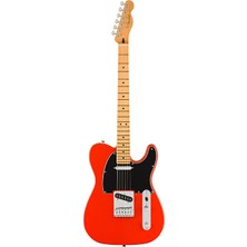 Fender 0140552558 Player Iı Telecaster Elektro Gitar (Coral Red) | Akçaağaç Klavye Göz Alıcı Coral Red Renk ve Alnico V Tele Manyetikleri