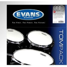 Evans ETPG1CLRS G1 Clear Tom Deri Seti (Standart - 12-13-16)