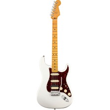 Fender 0118022781 American Ultra Stratocaster Hss Elektro Gitar (Arctic Pearl) | Akçaağaç Klavye Ultra Double Tap Humbucker ve Noiseless Single Manyetikler