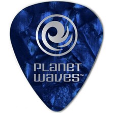 Planet Waves 1cbup6-10 Selüloit Pena Blue Pearl Heavy (10'lu Paket) | Mavi Sedefli - Sert - Şık