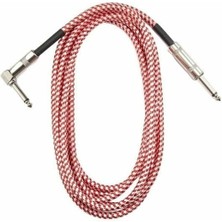 Valencia DRCA2RD Enstrüman Kablosu 3 Metre (Kırmızı)