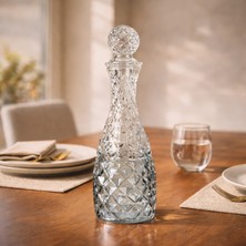 Alegre Glass Iris Kapaklı Karaf - Mavi - 1 Lt