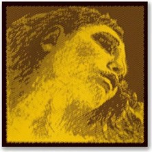 Pirastro 315421 Evah Pirazzi Gold E (Mi) Tek Keman Teli | Parlak ve Kristal Netliğinde Tizler, Yüksek Direnç, Uzun Ömür