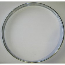 Maxtone HP20 20 Inç Bas Davul (Kick) Kasnağı - Krom (Aksesuar/yedek Parça) | Ağır Hizmet Tipi Metal Yapı, Güçlendirilmiş Kenarlar ve Maksimum Kasnak Dayanıklılığı