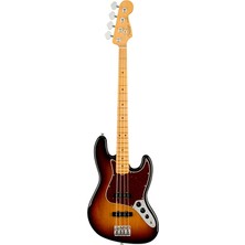 Fender 0193972700 American Professional Iı Jazz Bass Gitar (3-Color Sunburst) | V-Mod Iı Manyetikler Akçaağaç Klavye ve Himass Vintage Köprü