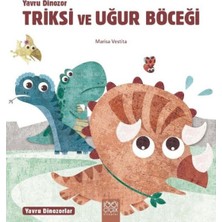 Renklime Yavru Dinozor Triksi ve Uğur Böceği