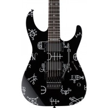 Esp Ltd Lkhdemon Kirk Hammett Demonology Elektro Gitar | Metallica Solisti Için Özel Grafik Emg Manyetik