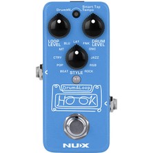 Nux Ndl-3 Hook Drum & Loop Pedalı | Ritim Eşlikli Looper Akıllı Tempo