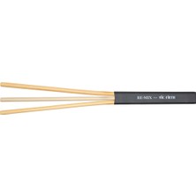 Vic Firth Rm4 Re-Mix Brush (Rattan) | Rattan Malzeme - Doğal Ses - Alternatif Doku