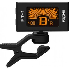 Fzone Ft1 Hijrometre ve Termometreli Klips Tuner | Enstrüman Sağlığı Için Nem ve Sıcaklık Takibi Hassas Akort Sensörü