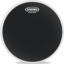 Evans TT14RBG Resonant Black 14 Inç Tom Alt Derisi (Profesyonel) | Siyah Bitiş, Tek Katmanlı Yapı, Modern Görünüm ve Davulun Alt Tonlarını Güçlendiren Dengeli Rezonans