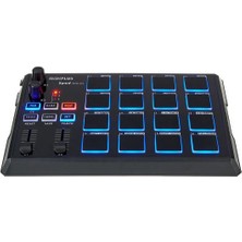 Midiplus 10 0014 Xpad Mıdı Pad Kontrolcü | 16 Işıklı Pad Atanabilir Fader ve Düğmeler
