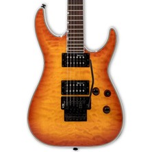 Esp Ltd LXMH230QMFRASB MH-230 Qm Fr Amber Sunburst | Kaplan Desenli Kapak Hızlı Solo