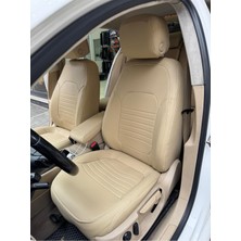Akıncı Volkswagen Passat B7 Arka Sırt 2 Parça Arka Sırt Kolcaklı Model - Oto Koltuk Kılıfı