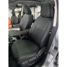 Akıncı Nissan Qashqai 2014-2020 Arası Arka Sırt 2 Parça Arka Sırt Kolcaklı Model - Oto Koltuk Kılıfı