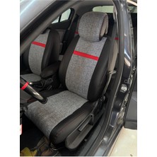 Akıncı Renault Fluence Arka Sırt Arka Oturma 2 Parça - Oto Koltuk Kılıfı