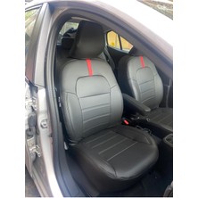 Akıncı Renault Clio 5 2020-2025 Arası Arka Sırt 2 Parça - Oto Koltuk Kılıfı