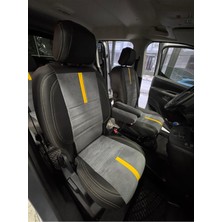 Akıncı Rıfter-Combo-Berlingo-Proacecity 2019-2025 Arka Sırt Arka Oturma 3 Parça - Oto Koltuk Kılıfı