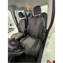 Akıncı Fiat Fiorino Arka Sırt Arka Oturma Tek Parça - Oto Koltuk Kılıfı