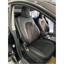 Akıncı Tesla Arka Sırt 2 Parça Arka Sırt Kolcaklı Model - Oto Koltuk Kılıfı