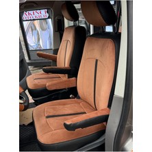 Akıncı Volkswagen Transporter 4+1 2015-2024 Arası Uyumlu-Oto Koltuk Kılıfı