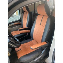 Akıncı Volkswagen Transporter 4+1 2015-2024 Arası Uyumlu-Oto Koltuk Kılıfı