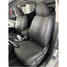 Akıncı Nissan Qashqai 2014-2020 Arası Arka Sırt 2+1 Arka Sırt Kolcaklı Model - Oto Koltuk Kılıfı