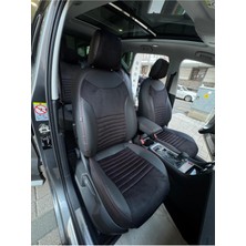 Akıncı Seat Ateca 2016-2025 Arası Arka Sırt 2 Parça Arka Sırt Kolcaklı Model - Oto Koltuk Kılıfı