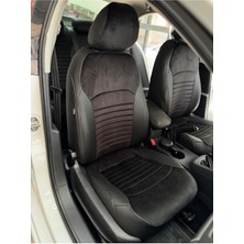 Akıncı Volkswagen Jetta Trendline 2011-2017 Arası Arka Sırt 2 Parça Uyumlu- Oto Koltuk Kılıfı