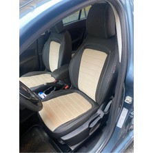 Akıncı Fiat Egea Arka Sırt 2 Parça Uyumlu Uyumlu - Oto Koltuk Kılıfı
