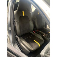 Akıncı Renault Clio 5 2020-2025 Arka Sırt 2 Parça - Oto Koltuk Kılıfı