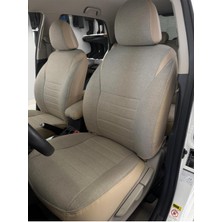 Akıncı Toyota Auris 2007-2012 Arası Arka Sırt Arka Oturma 2 Parça - Oto Koltuk Kılıfı