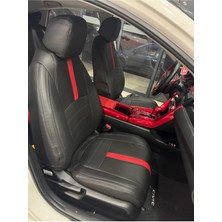Akıncı Oto Koltuk Kılıfı - Honda Fc5 2015-2021 Arka Sırt Kolçaklı Model