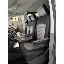 Akıncı Volkswagen Transporter 5+1 T6T7 2015-2024 Arası Uyumlu Model-Oto Koltuk Kılıfı