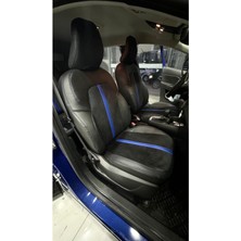 Akıncı Renault Captur 2021-2025 Arka Sırt 2 Parça - Oto Koltuk Kılıfı