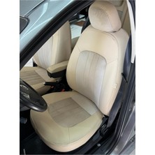 Akıncı Fiat Linea Arka Sırt Arka Oturma 2 Parça Arka Sırt Kolcaklı Model - Oto Koltuk Kılıfı