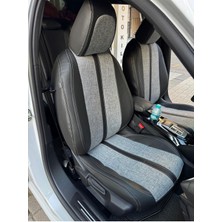 Akıncı Peugeot 2008 - 2018-2025 Arası Arka Sırt 2+1 Uyumlu Model-Oto Koltuk Kılıfı